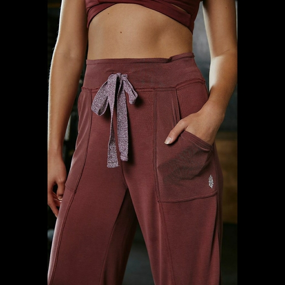 Free People Movement stride on wide leg crop pants - Picture 4 of 6